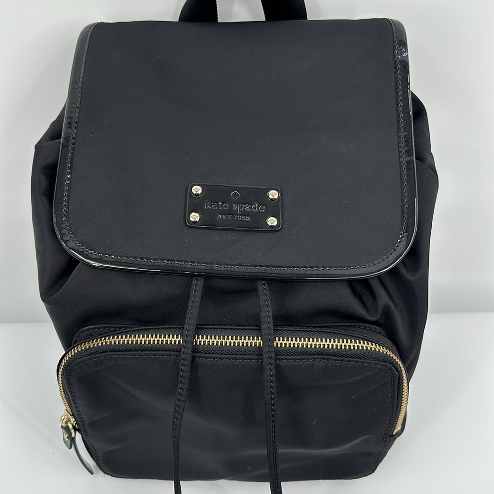 Kate Spade Medium Backpack- Black - Picture 2 of 15
